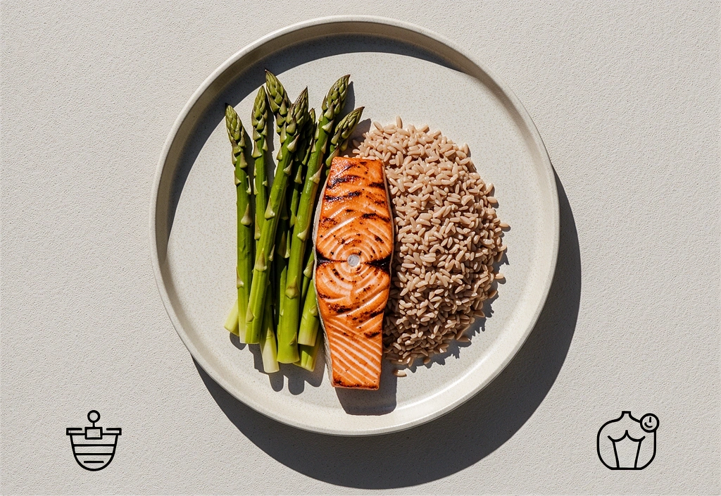 Ausgewogene Mahlzeit